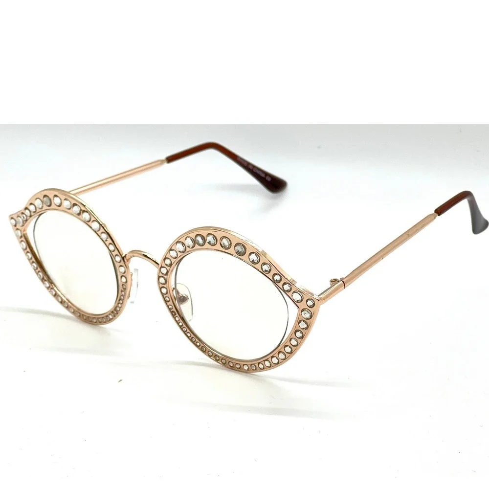 Rhinestone Glasses Frames‎ Fashion Eyeglasses Costume Party Funky Festival Style